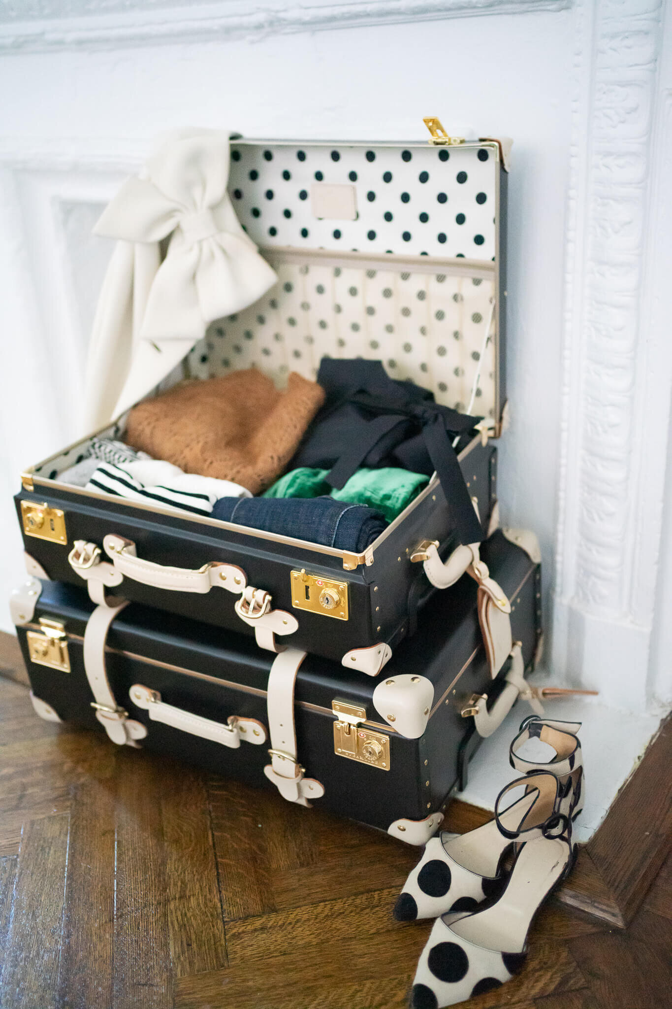 The Starlet Vintage Hatbox Luggage