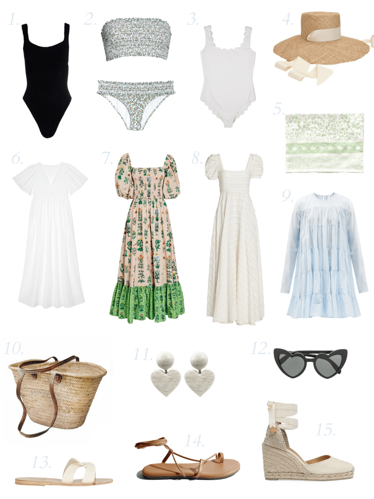 Pack Smarter for Your Next Beach Trip with a Travel Capsule Wardrobe ...