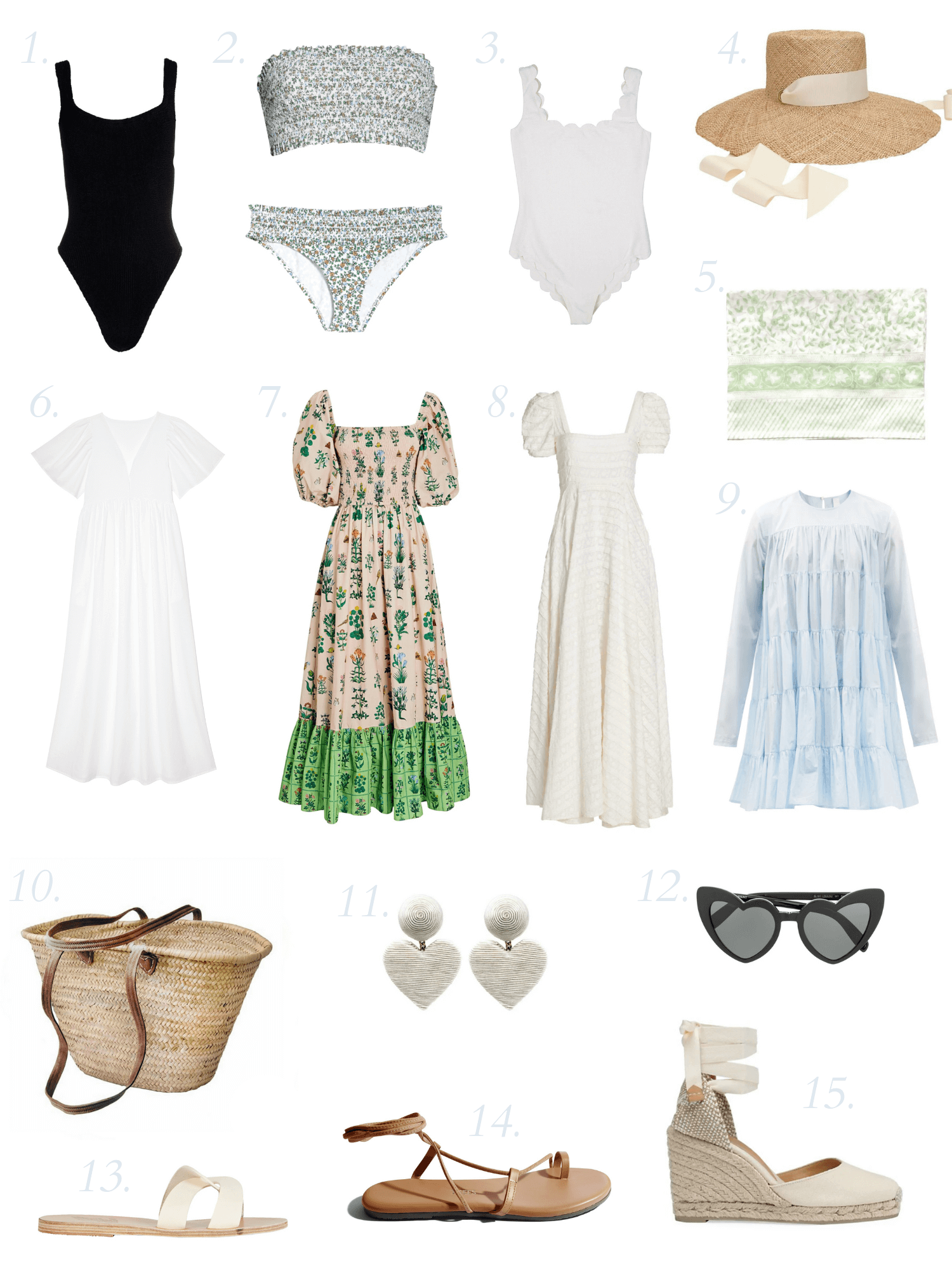 How to Pack a Travel Capsule Wardrobe for Summer - Journal